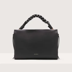 Boheme Medium Skuldertaske, Black/Cuir