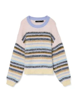 Bonbon Striktrøje, Baby Lavender, M