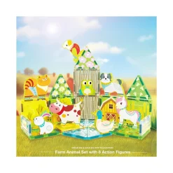 Bondegård Magnetiske Byggeklodser