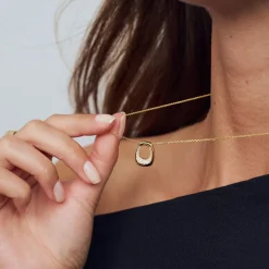 Borsa Halskæde, Gold Plated, 45 cm