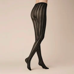 Braid Strømpebukser, Sort, 38/40