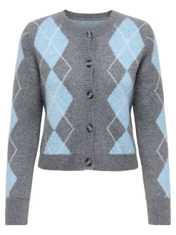 Brighton Life Cardigan, Medium Grey Melange, S