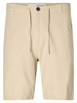 Brody Linen Shorts, Incense Mixed/Oatmeal, S