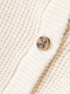 Bubba Knit Cardigan, Peyote Melange, 86 cm