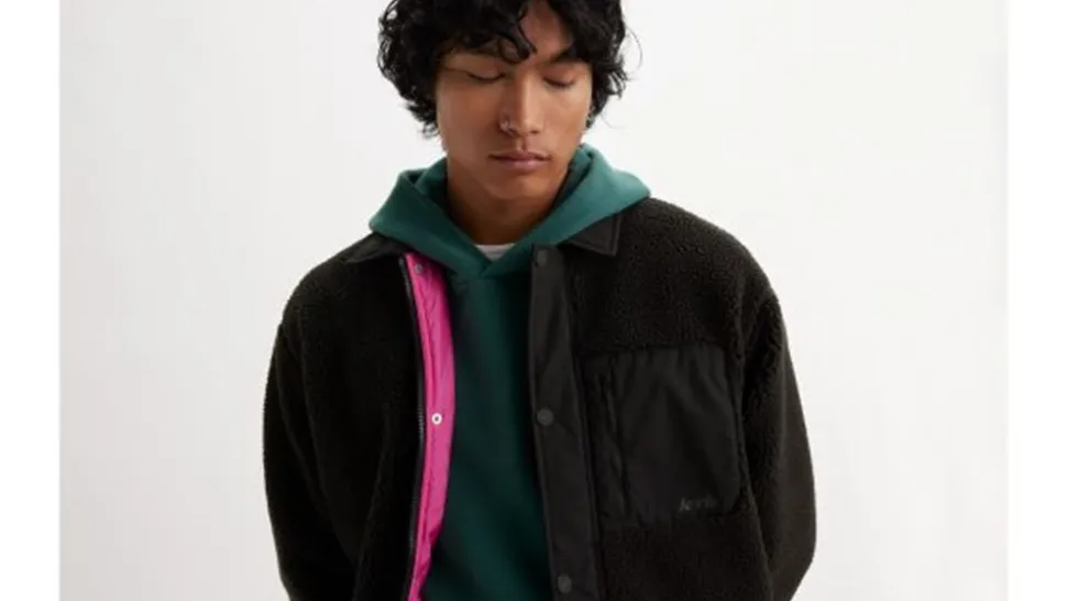 Buchanan Sherpa Jakke, Meteorite Black, M