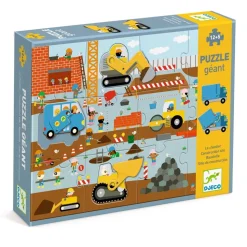 Byggepladsen Gulvpuslespil