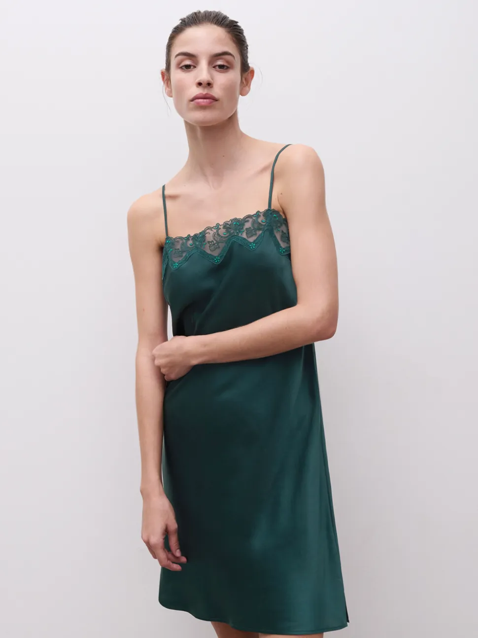 Cabara Natkjole, Eden Green Multico, L