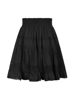 Callia S Voile Nederdel, Black, 36