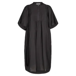 Callum Volume Kjole, Black, XS