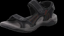 Caluso Sandaler, Black, 45