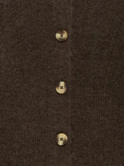Camilla Cardigan, Black Coffee, 158-164 cm