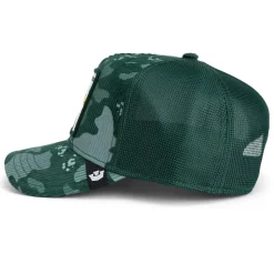 Camo Duck Cap, Dark Green, One Size