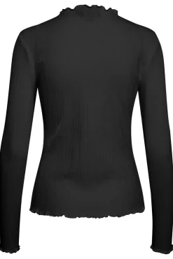 CandaceKB Long Sleeved T-shirt, Black, XS