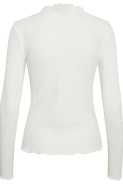 CandaceKB Long Sleeved T-shirt, White, S