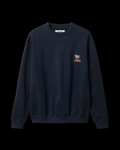Cane Bowl Crew Trøje, Dark Navy, L
