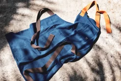 Canvas Forklæde, Blue