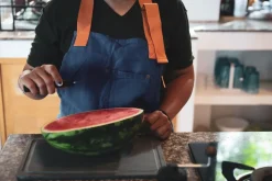 Canvas Forklæde, Blue