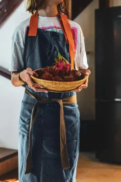 Canvas Forklæde, Blue