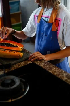 Canvas Forklæde, Blue