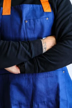 Canvas Forklæde, Blue