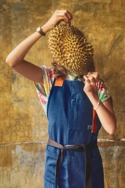 Canvas Forklæde, Blue