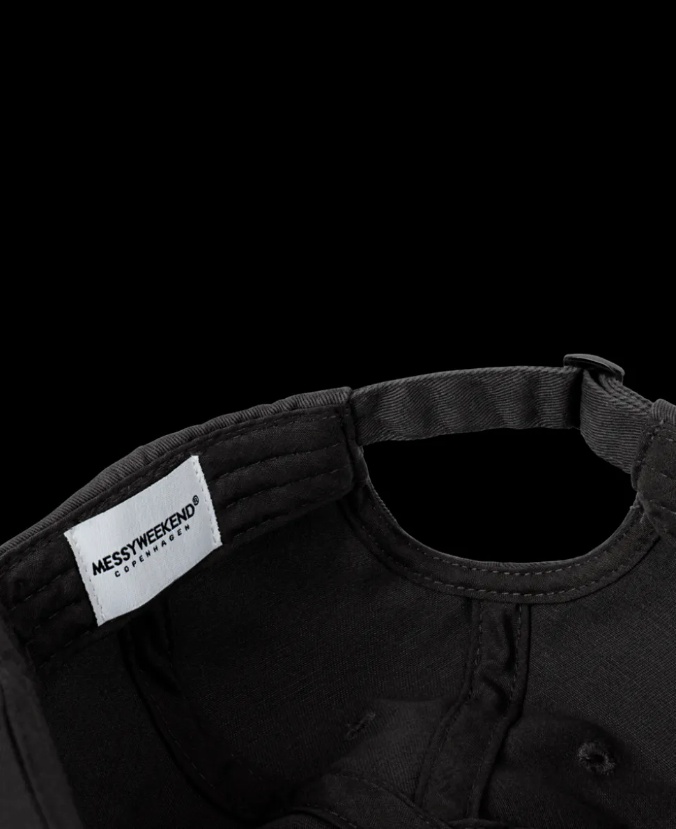 Cap, Black, One size