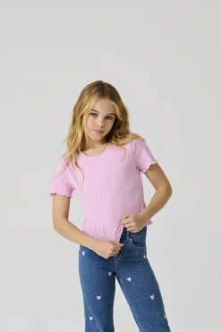 Carlota Life T-shirt, Roseate Spoonbill, 158-164 cm