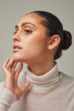 Caroline Halskæde, Guld, 42 + 3 cm