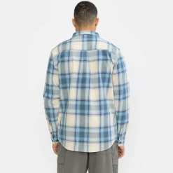 Casual Overshirt, Blue, XXL