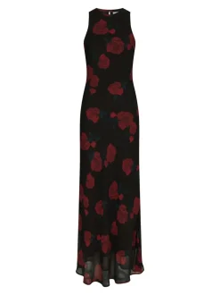 Celinie Rose Kjole, Black, 34