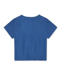 Cha Cha Skjorte, Blue Lolite, 98 cm