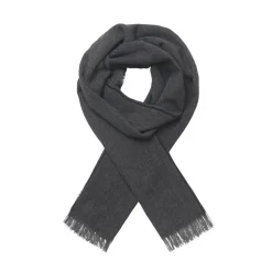 Charles 42 Wool Mix Halstørklæde, Black