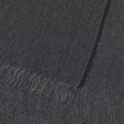 Charles 42 Wool Mix Halstørklæde, Black