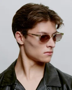 Charlie Solbriller, Ecru Transparent