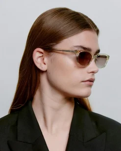 Charlie Solbriller, Ecru Transparent