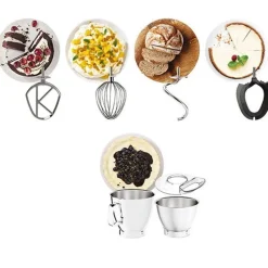 Chef XL KVL85.004 Røremaskine, Sølv