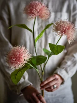 Chrysantemum Kunstig Blomst, Rosa