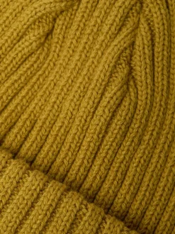 Chunky Short Beanie, Avocado Oil, One size