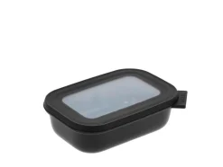 Cirqula Rektangulær Opbevaringsbox, Sort, 500 ml