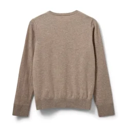 CisseSY Cardigan, Brown Melange, 140 cm