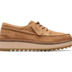 Clarkhill Sko, Light Tan Suede, 44