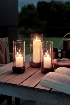 Classic Hurricane Lanterne, Sort, 11,5x24,5x11,5 cm