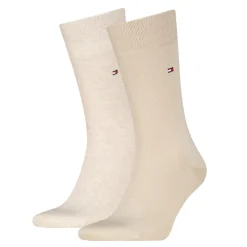 Classic 2-pak Strømper, Sand, 43-46