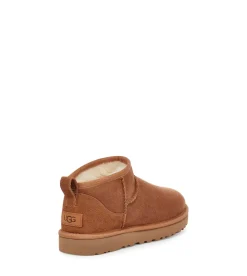 Classic Ultra Mini Støvler, Chestnut, 41