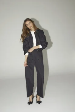 CloverCC Dot Bukser, Black, S