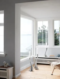 Cobra Medium Gulvstage, Sølv