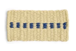 Coco Dot Dørmåtte, White/Blue