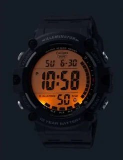 Collection AE-1500WH-1AVEF Digitalur, Black, 52 mm