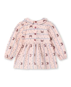 Colombe Tunika, Chalk Pink AOP, 122 cm