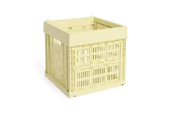 Colour Crate Cube Kasse, Light Yellow